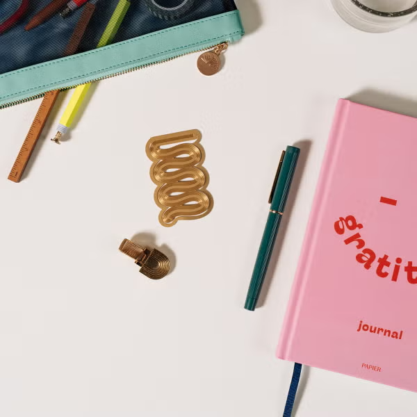 Wiggle Bookmark Pen Clip Set
