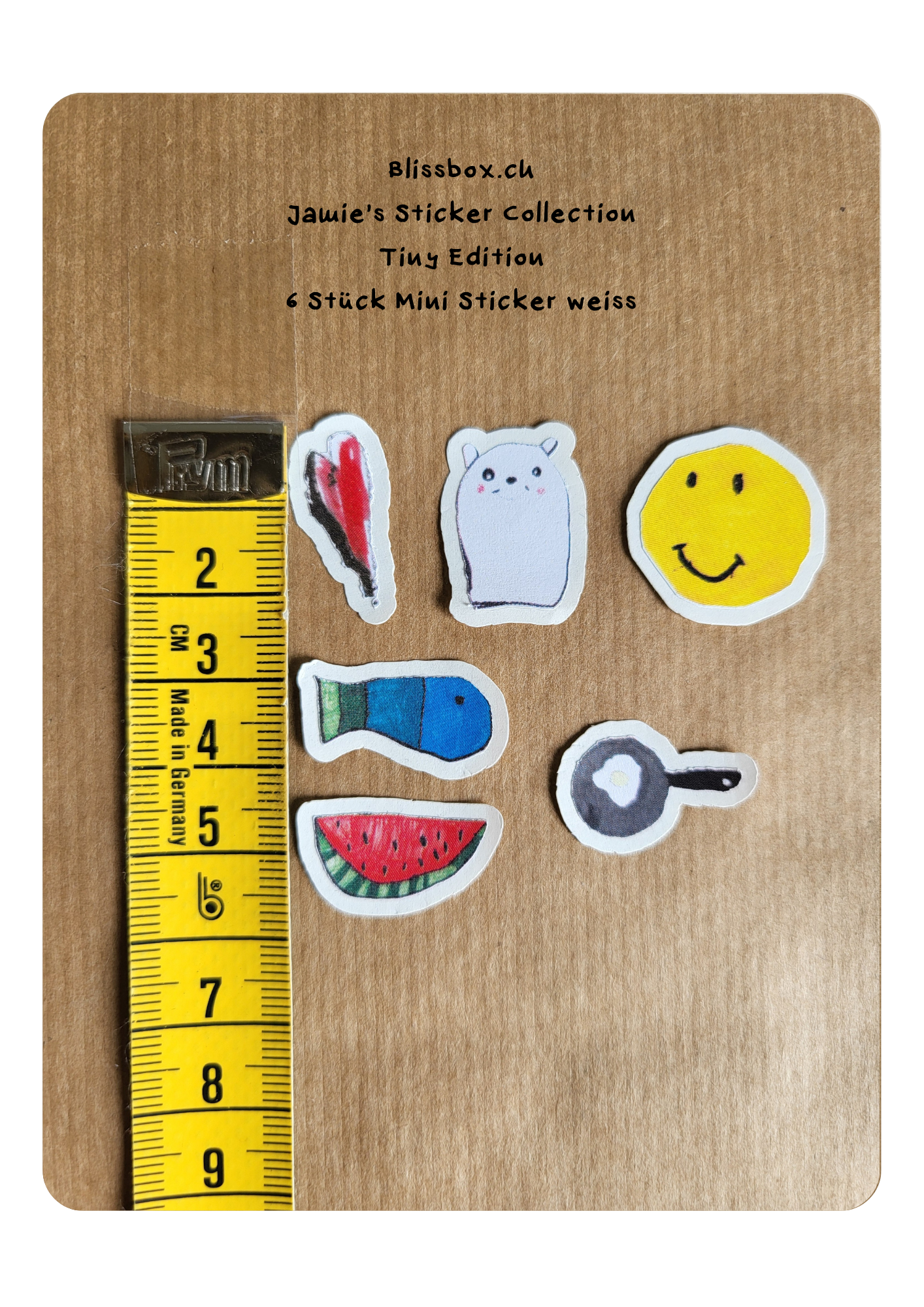 Jamie's Sticker Collection Tiny Edition - Limitierte Auflage mit Goodie Bag Gewinnspiel