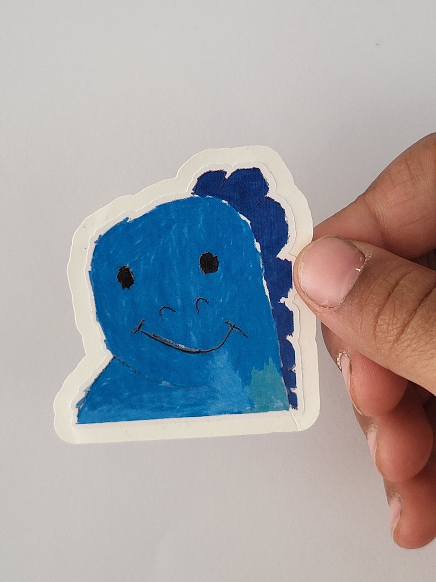 Sticker Drache blau | BlissBox.ch Schweiz Papeterie