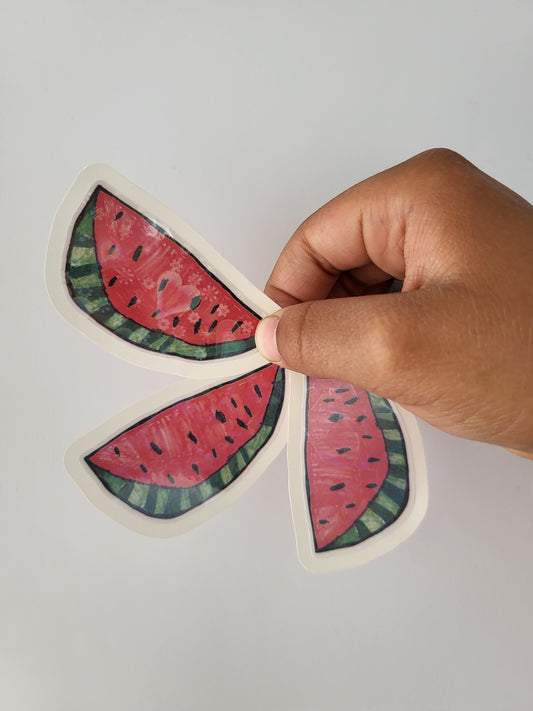 Sticker Wassermelone| BlissBox.ch Schweiz Papeterie
