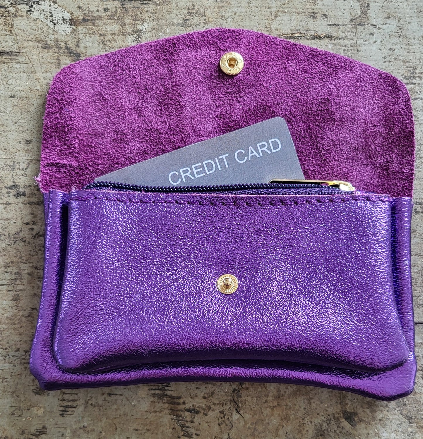 Portemonnaie violett | BlissBox.ch Accessoires Schweiz Papeterie