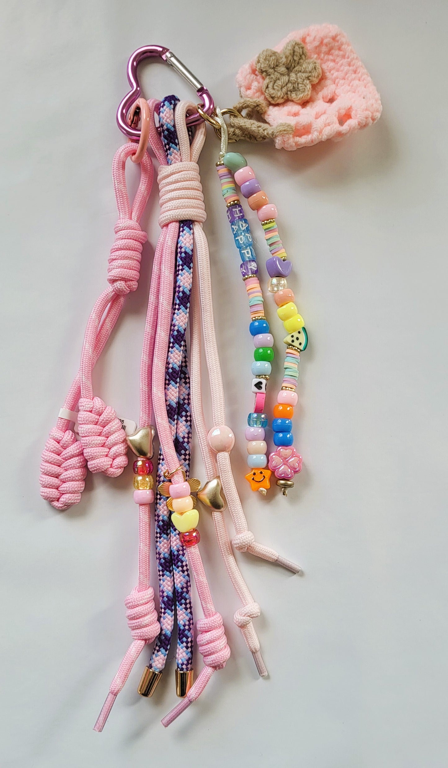 Taschenanhänger Bag Charm pink rosa | BlissBox.ch Accessoires Schweiz