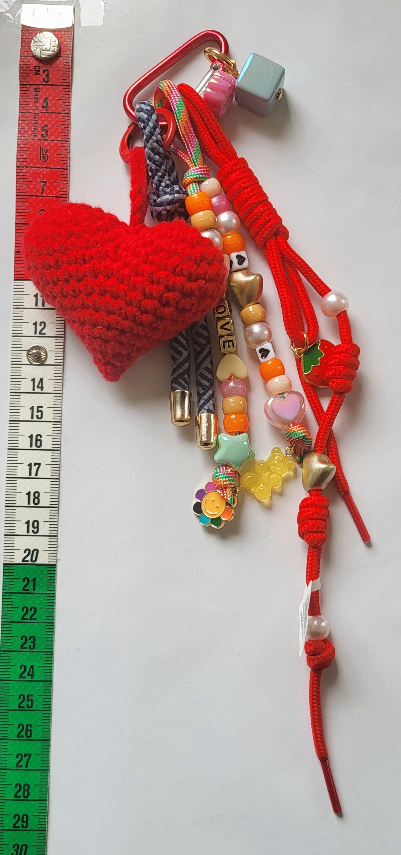 Taschenanhänger Bag Charm Herz | BlissBox.ch Accessoires Schweiz