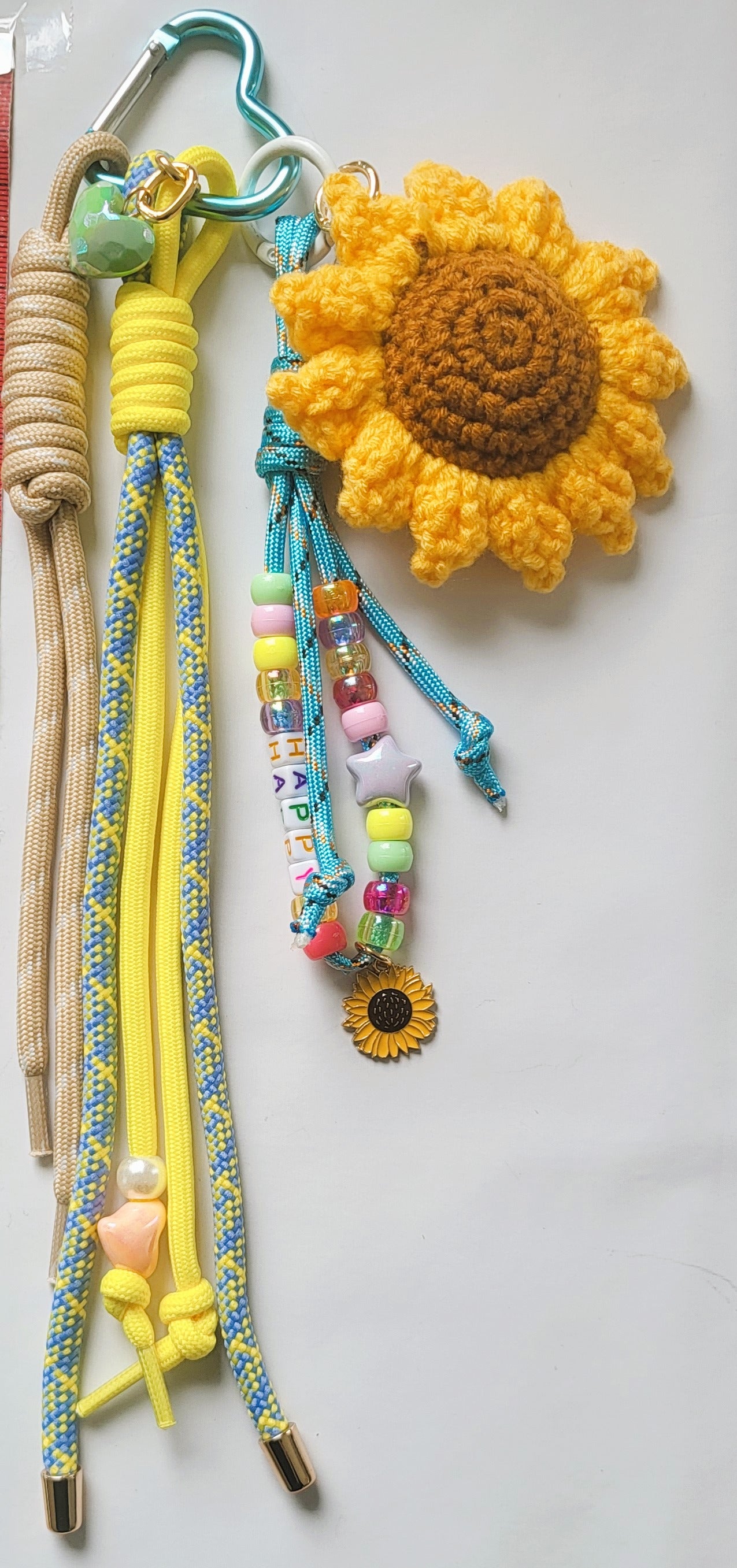 Taschenanhänger Bag Charm Sonnenblume | BlissBox.ch Accessoires Schweiz
