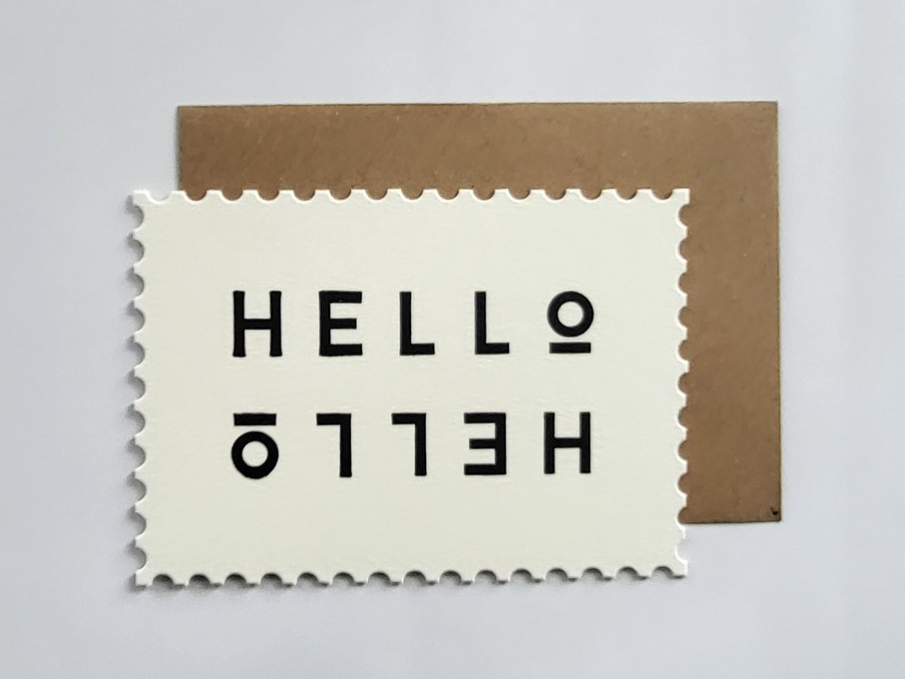Postkarte Hello Hello – BlissBox.ch Papeterie Schweiz