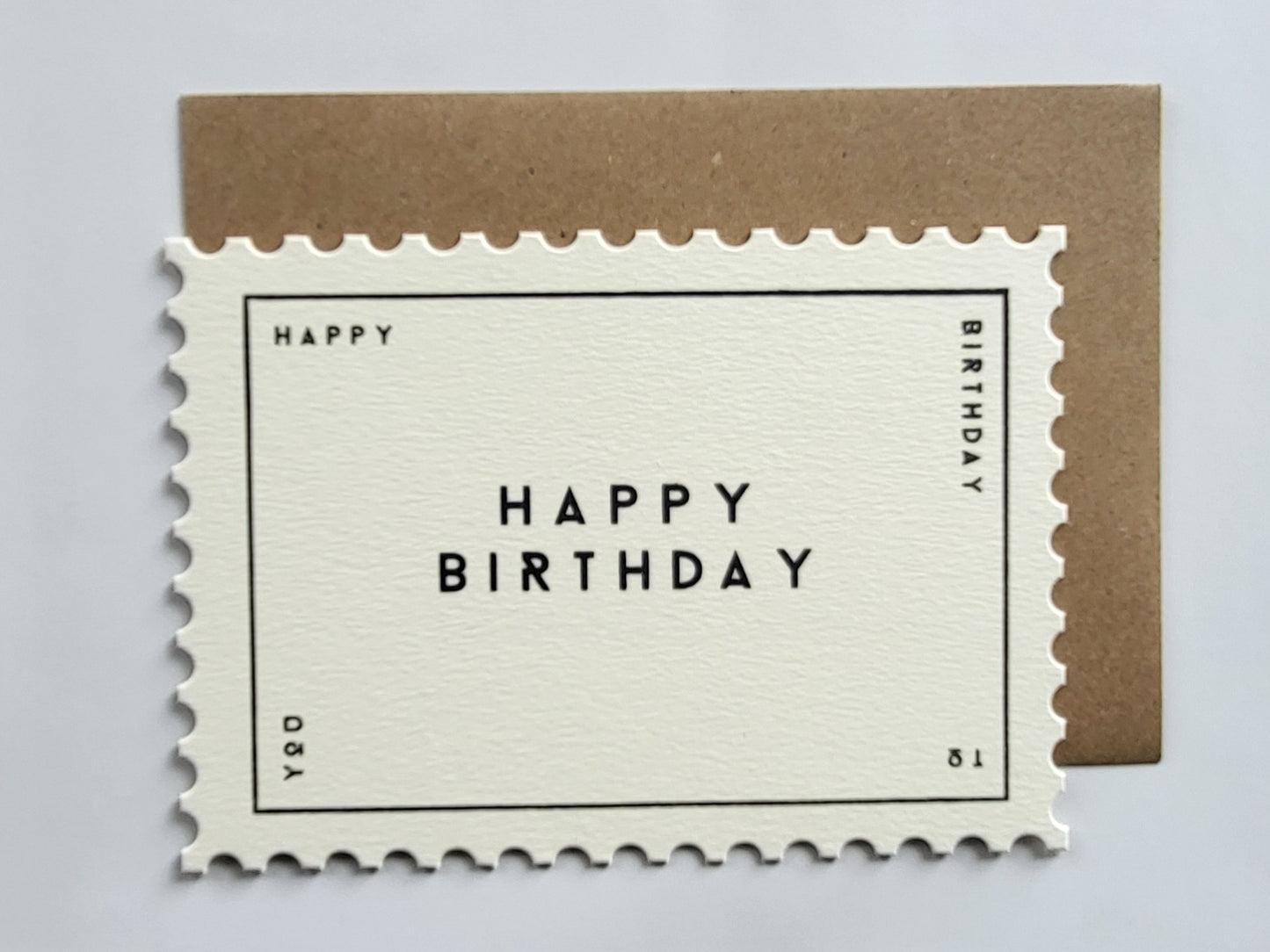Postkarte Happy Birthday – BlissBox.ch Papeterie Schweiz