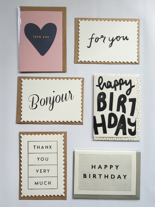 Grusskarte Postkarte – BlissBox.ch Papeterie Schweiz