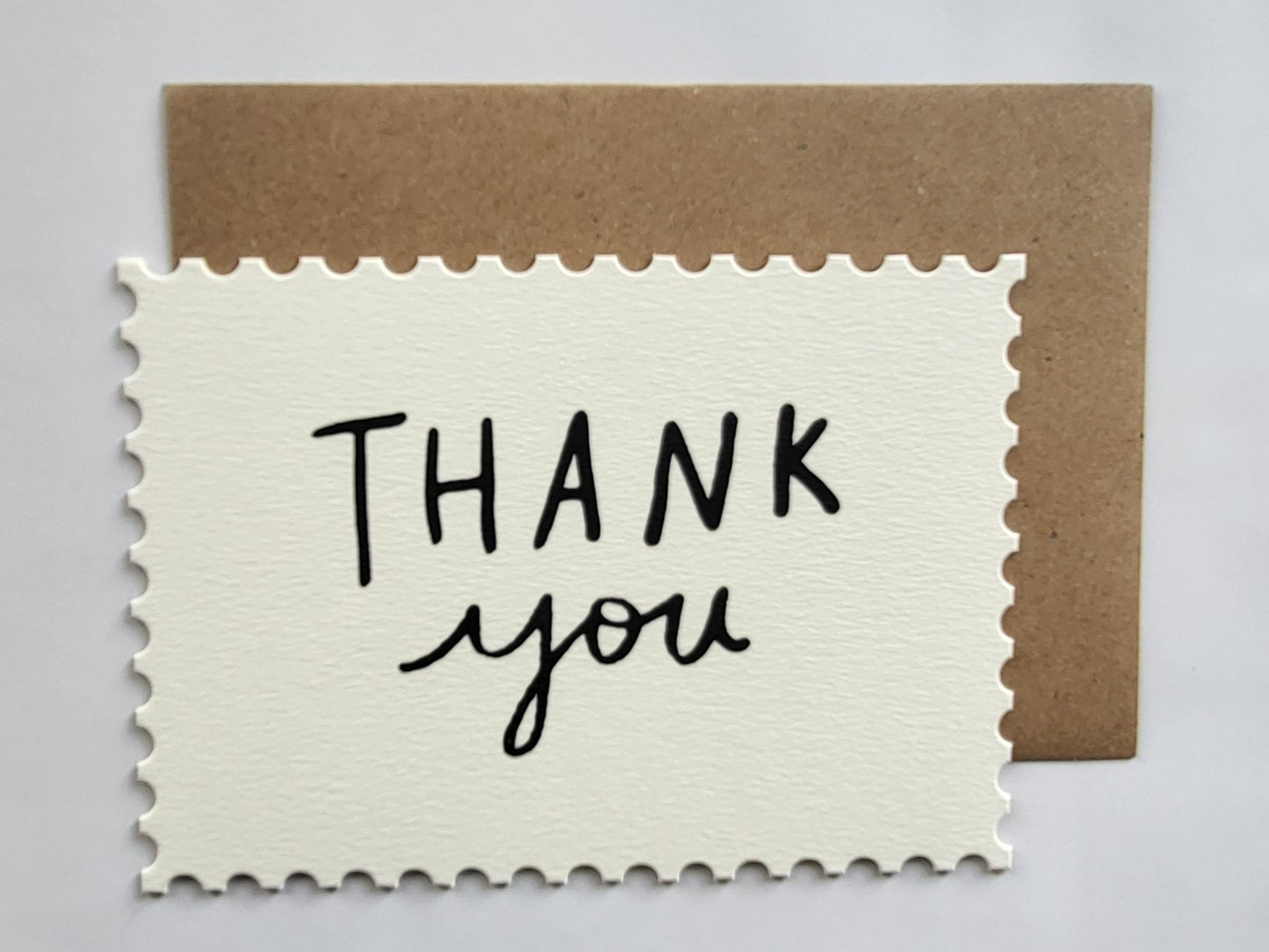 Notizkarte Postkarte Thank You – BlissBox.ch Papeterie Schweiz