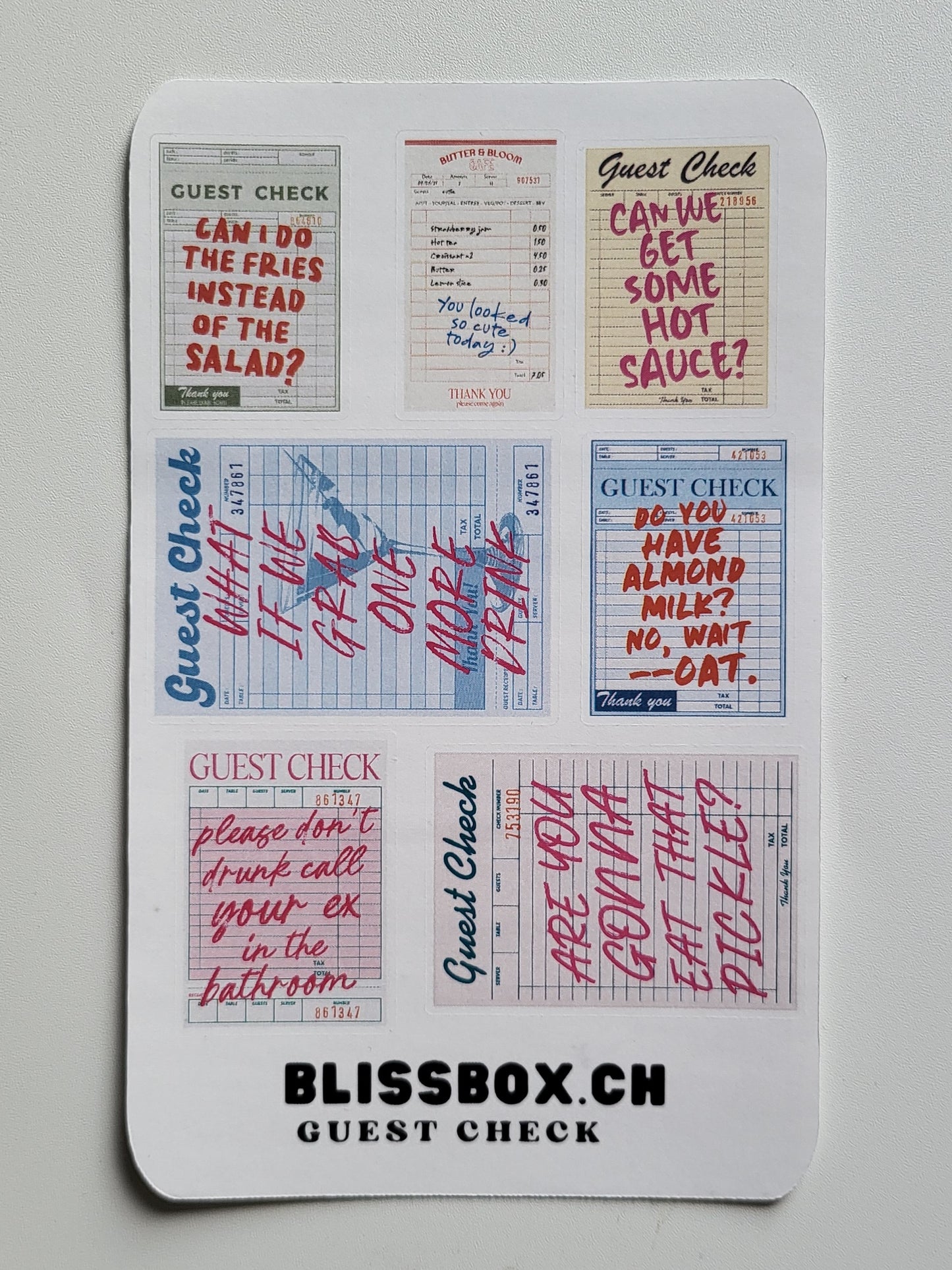 Stickersheets BlissBox Edition