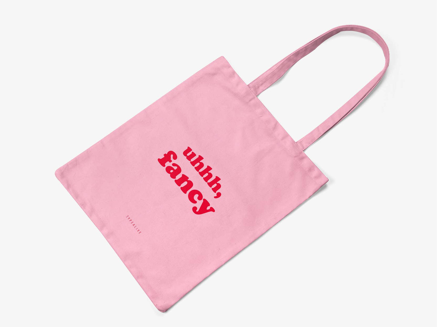 Baumwolltasche uhhh, fancy pink BlissBox.ch Accessoires Schweiz