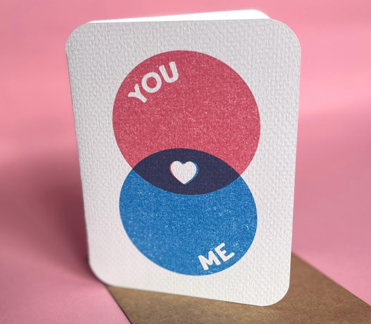 You love me Grusskarte – BlissBox.ch Papeterie Schweiz