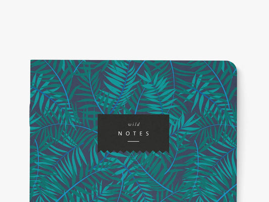 Notizheft Jungle A5 blanko Seiten BlissBox.ch Papeterie Schweiz