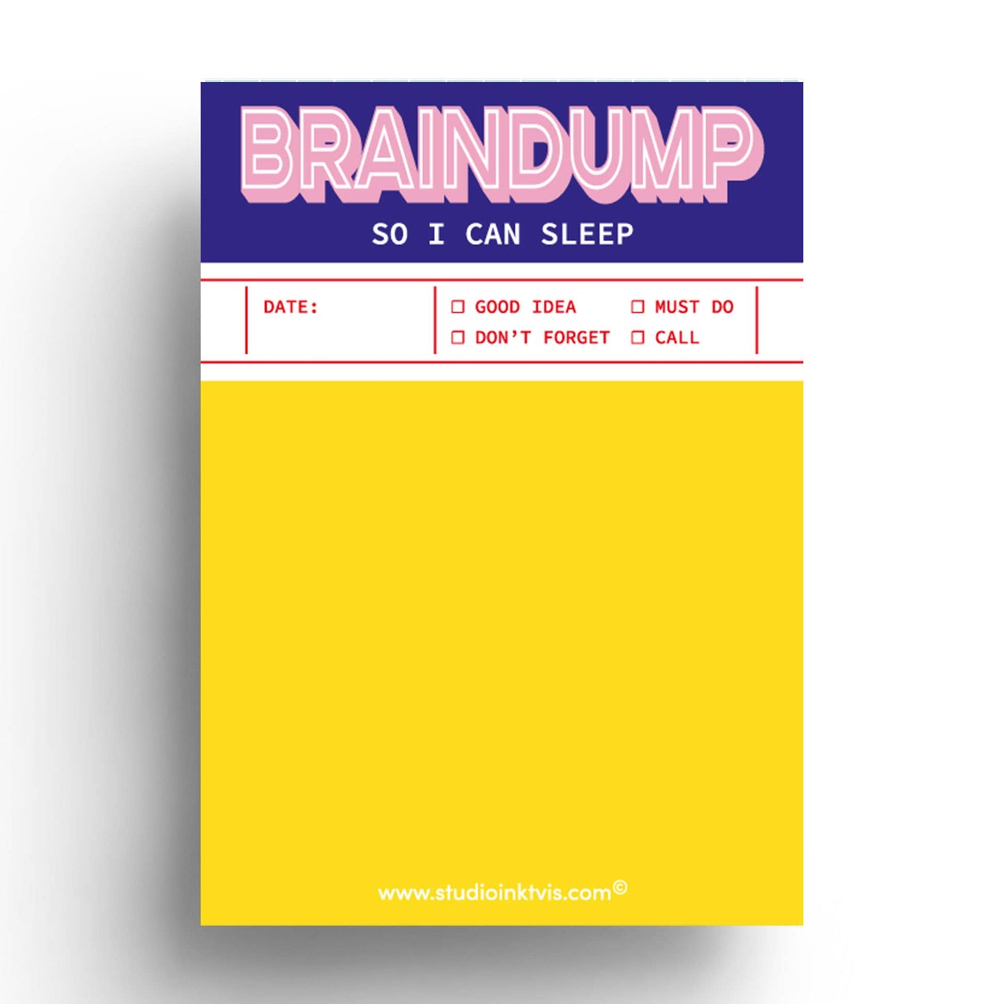 Notizblock "Braindump" A6