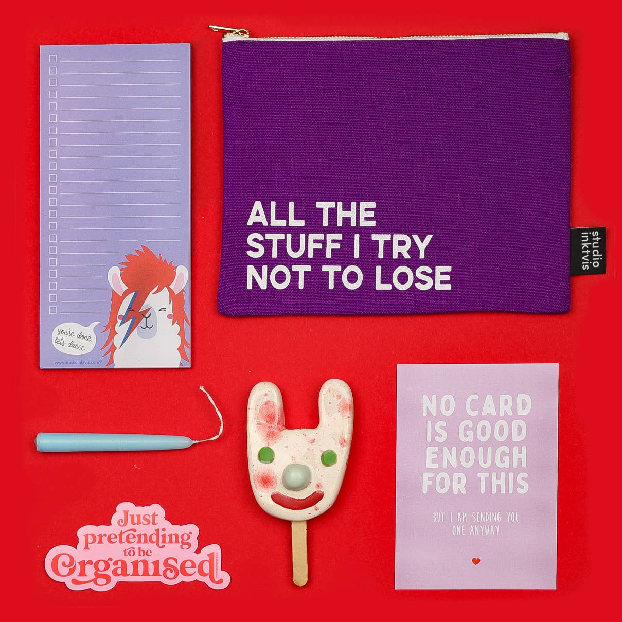 Sticker "Just pretending to be organised"