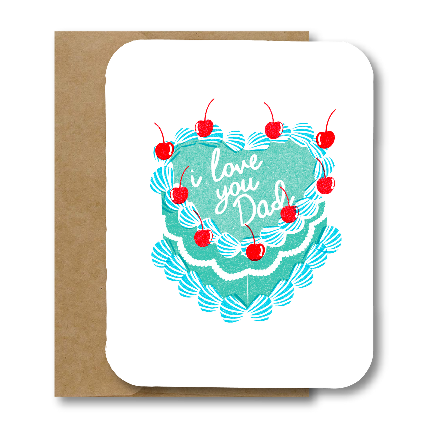 Grusskarte I Love You Dad Vatertag | BlissBox.ch Papeterie Schweiz