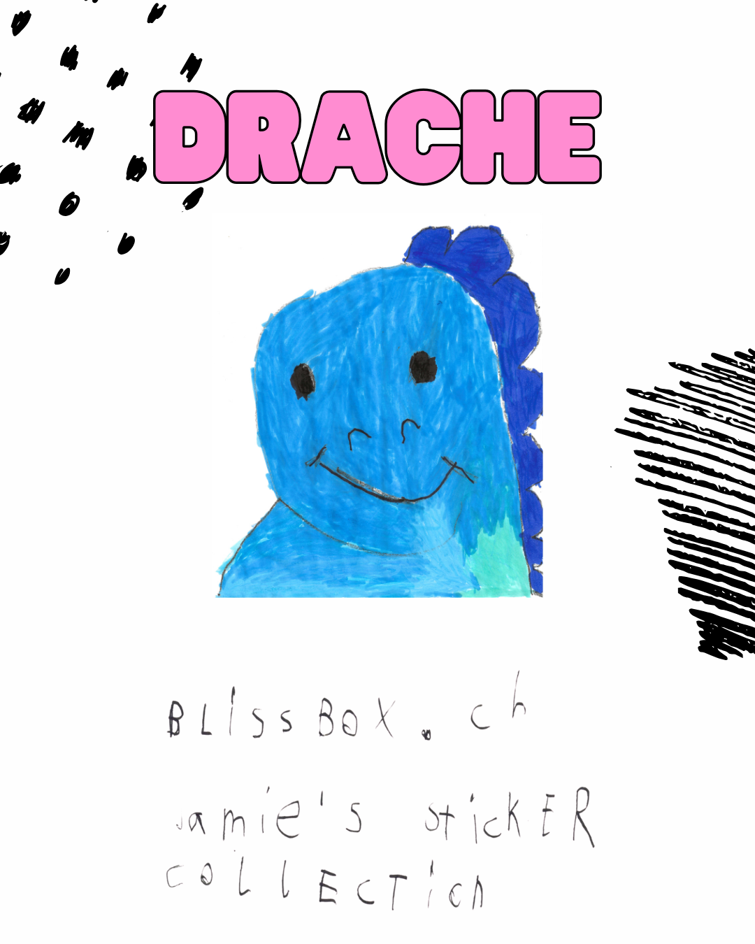 Sticker - Drache