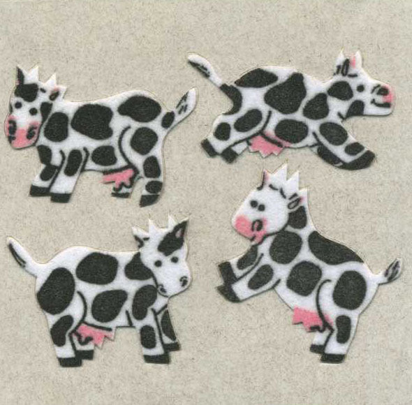 Sticker - Samt- Kühe