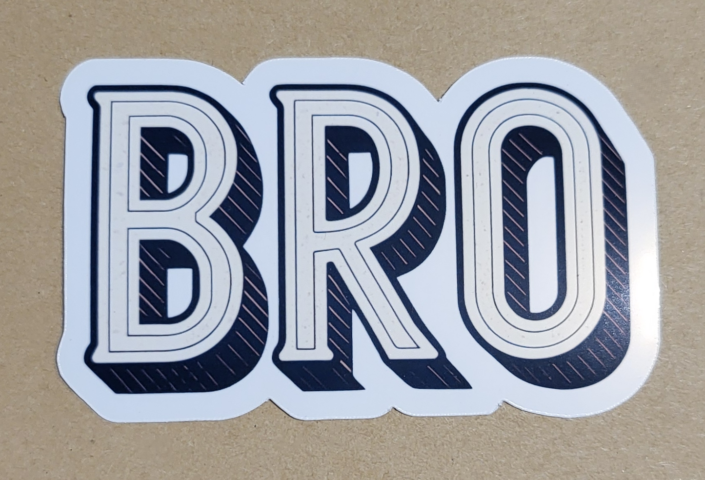 Vinyl Sticker "BRO"