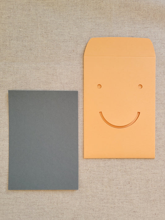 cut&make Smiley Grusskarte Papeterie Schweiz Chur BlissBox.ch