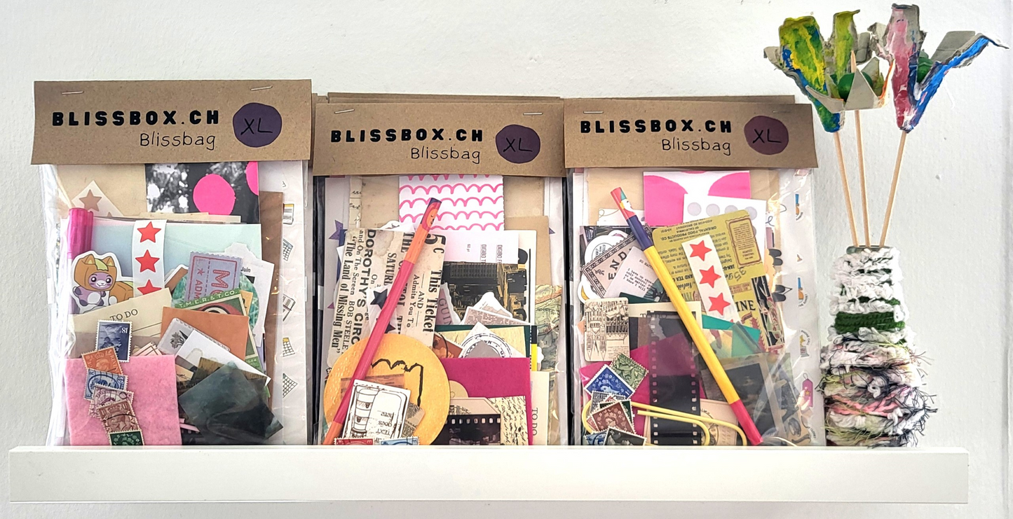 BlissBag Papeterie Set für Journaling, DIY & kreative Projekte – BlissBox.ch Schweiz