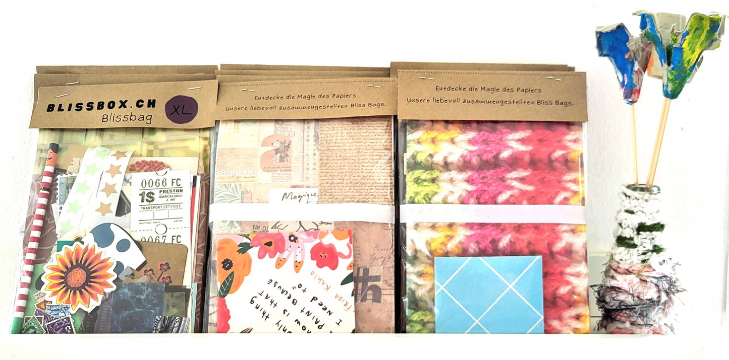 Bliss Bag XL- Collage DIY Set (ca. A5)
