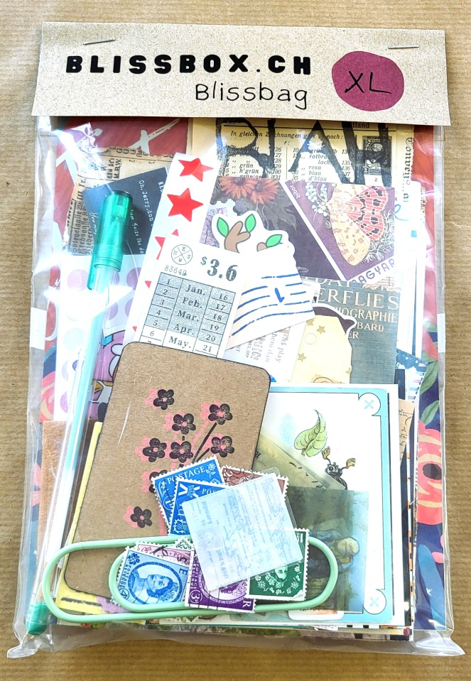Bliss Bag XL- Collage DIY Set (ca. A5)