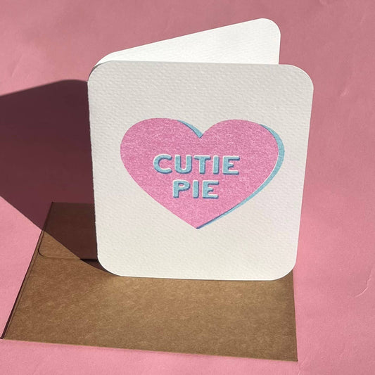 Grusskarte Cutie Pie Valentinstag  | BlissBox.ch Papeterie Schweiz