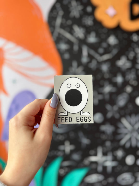 Sticker "Feed Eggs"