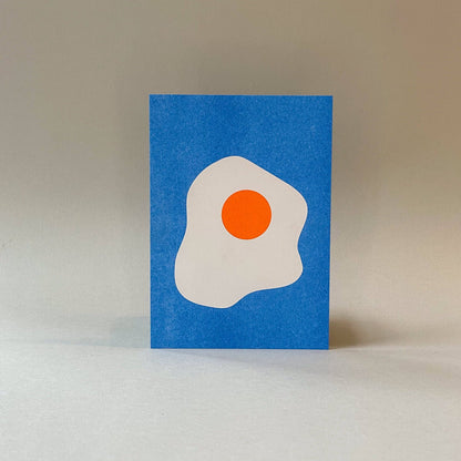 Herr & Frau Rio Postkarte Spiegelei