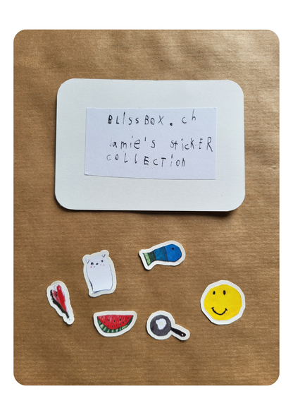 Sticker Set Tiny Edition | BlissBox.ch Schweiz Papeterie