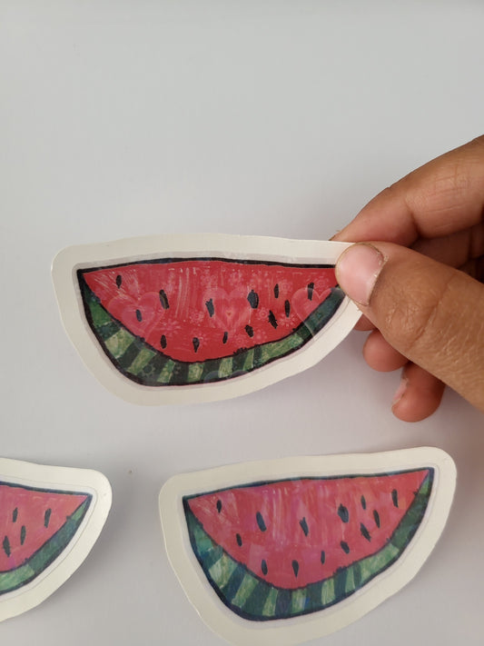 Sticker Wassermelone| BlissBox.ch Schweiz Papeterie