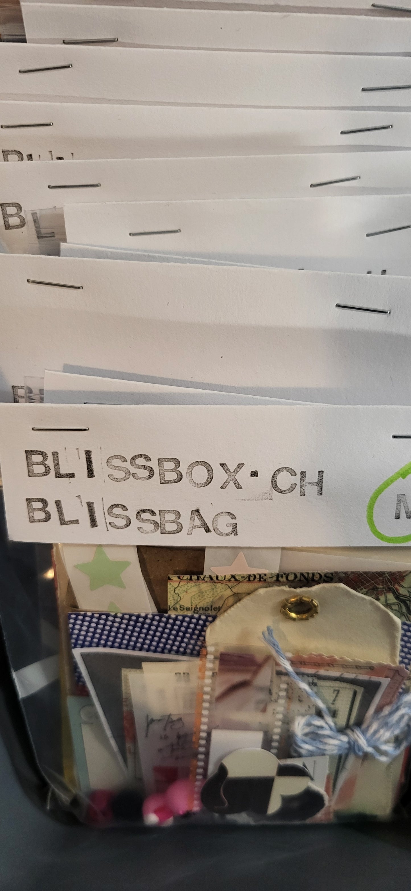 Bliss Bag M - Collage DIY Set (ca. A6)