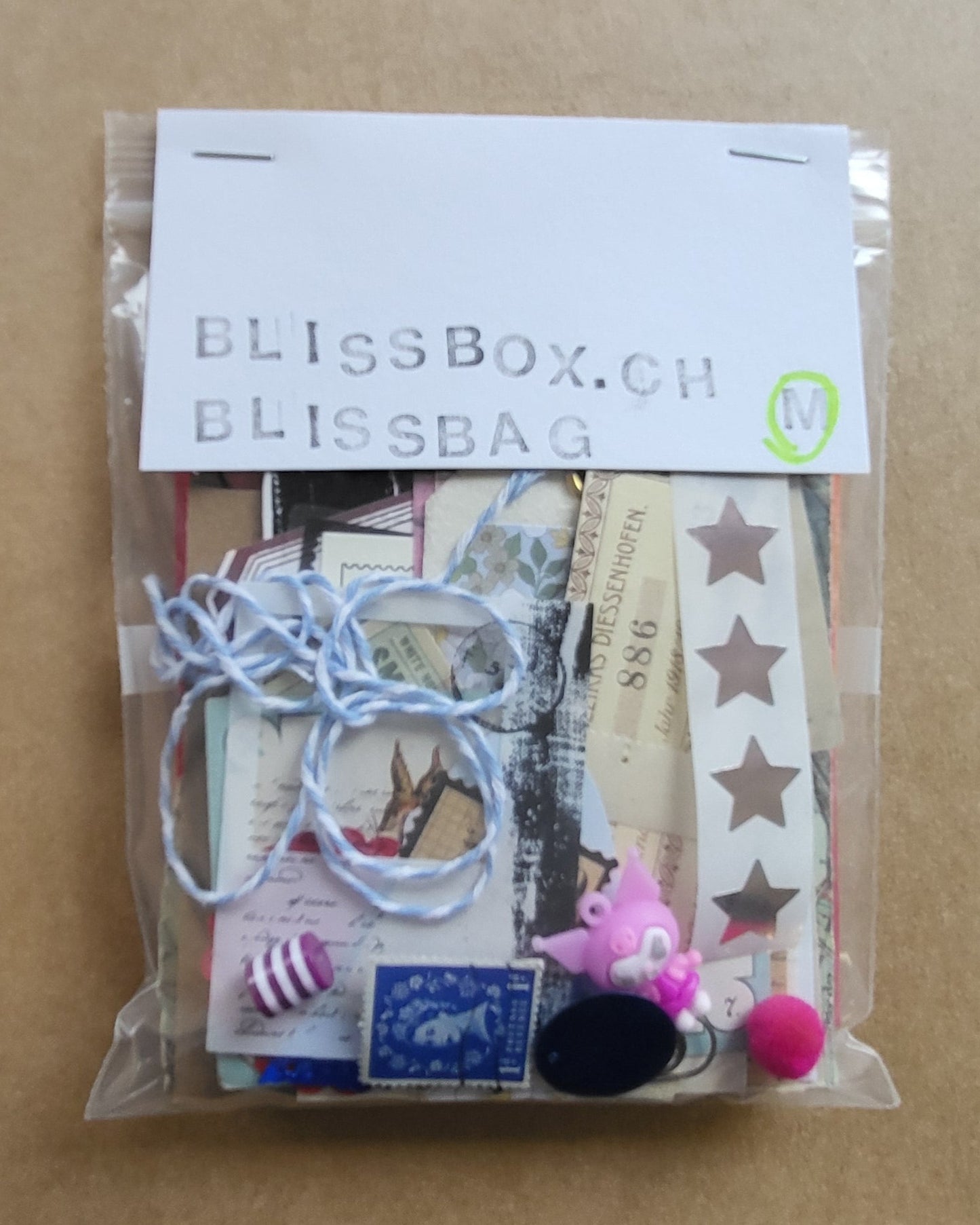 Bliss Bag M - Collage DIY Set (ca. A6)