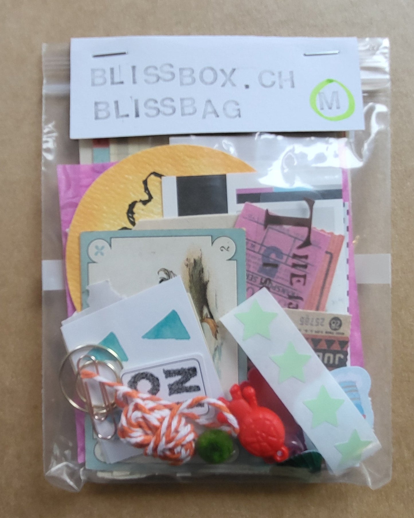Bliss Bag M - Collage DIY Set (ca. A6)
