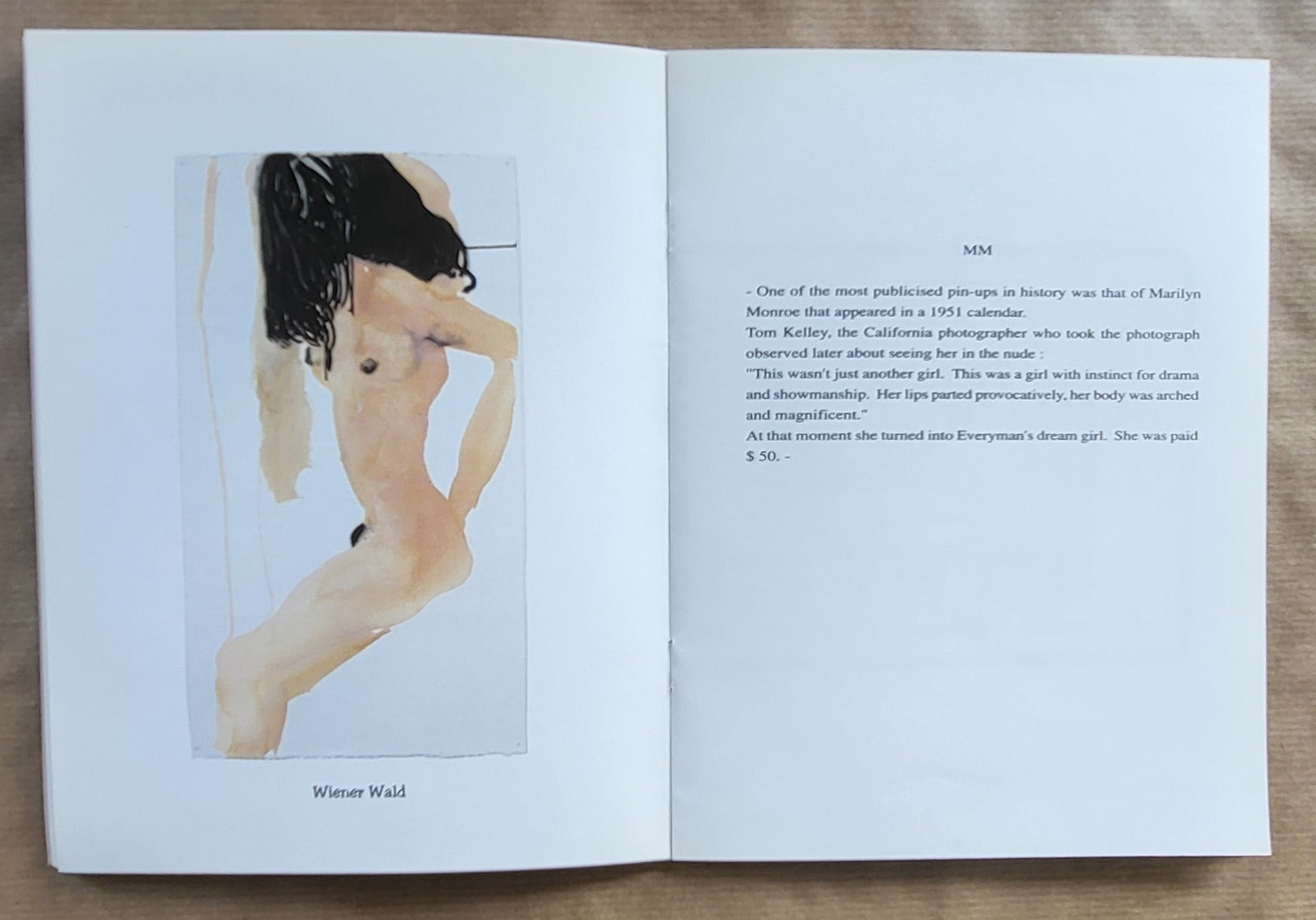 Marlene Dumas Pin-Up Ausstellungskatalog | BlissBox.ch Kunst Schweiz