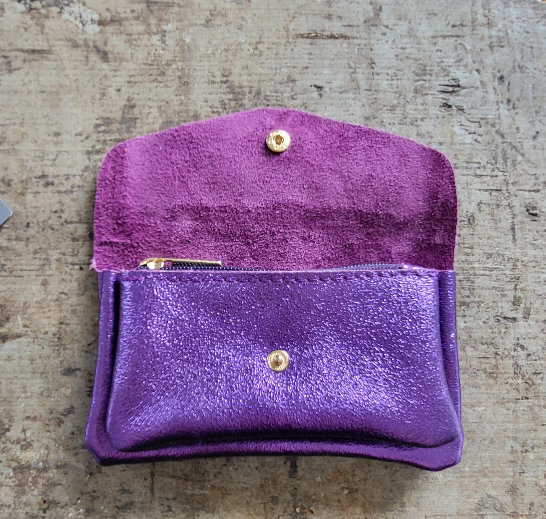 Portemonnaie violett | BlissBox.ch Accessoires Schweiz Papeterie