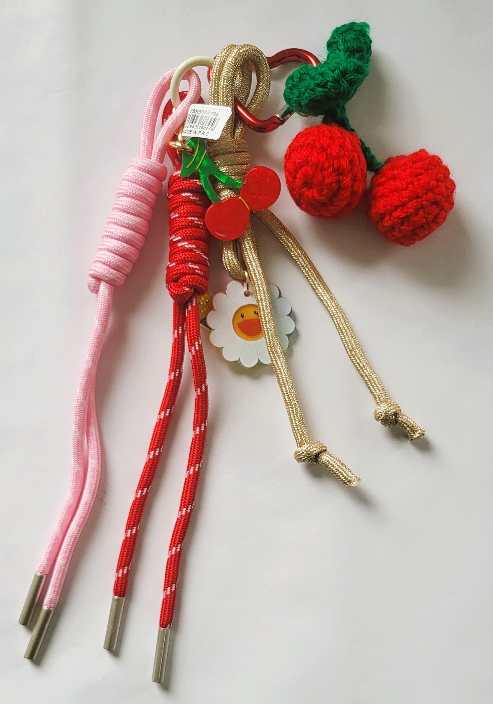 Taschenanhänger Bag Charm Kirsche | BlissBox.ch Accessoires Schweiz