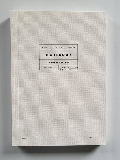 Notizbuch elfenbein Postkarte  – BlissBox.ch Papeterie Schweiz