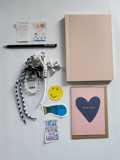 Grusskarte Bag Charm Postkarte  – BlissBox.ch Papeterie Schweiz