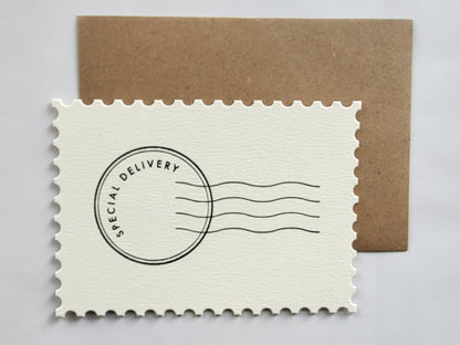 Postkarte Special Delivery  – BlissBox.ch Papeterie Schweiz