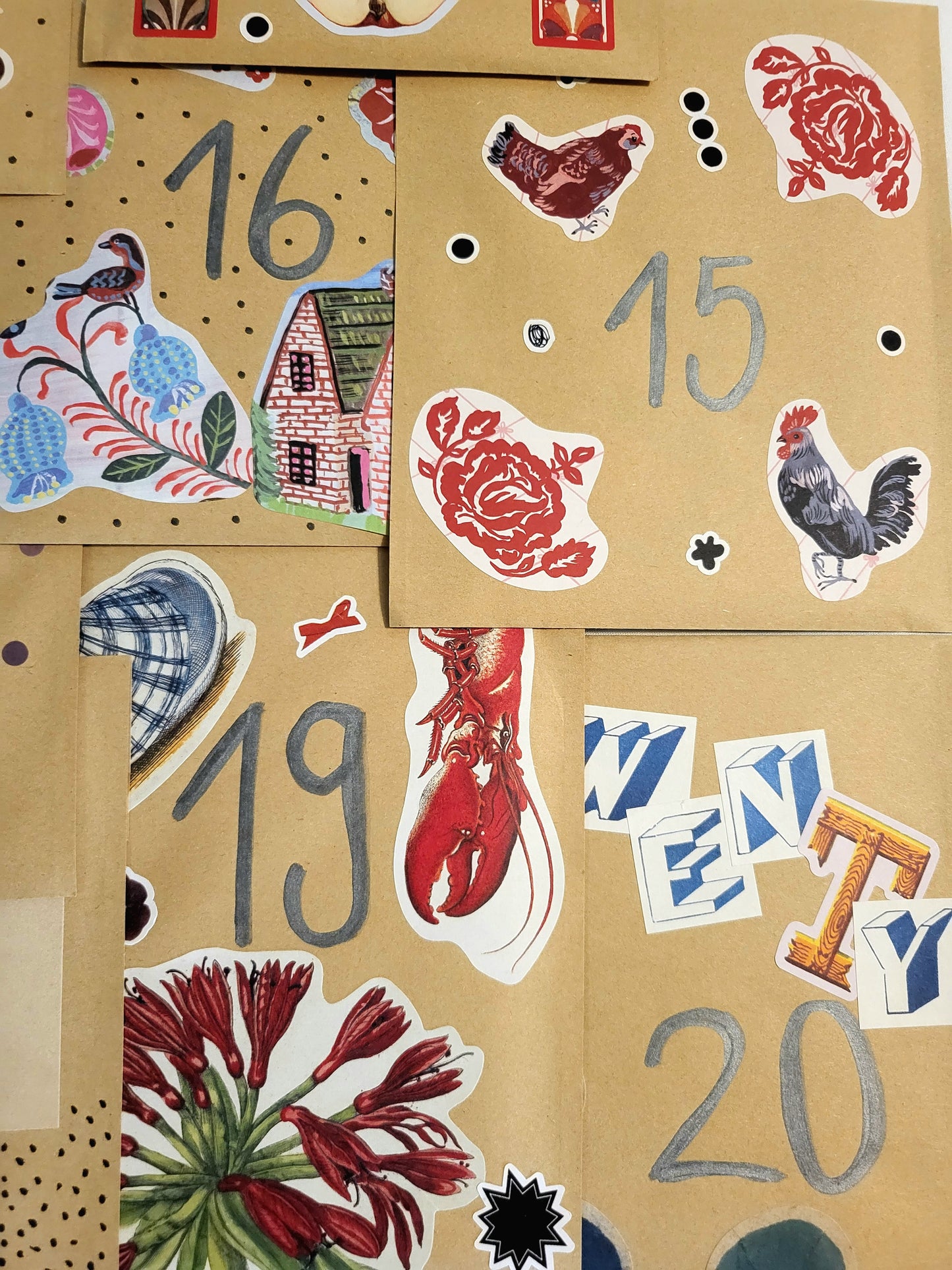 Bliss Surprise Päckli - Postkarten & Stickers