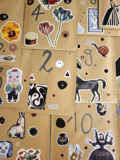 Bliss Surprise Päckli - Postkarten & Stickers