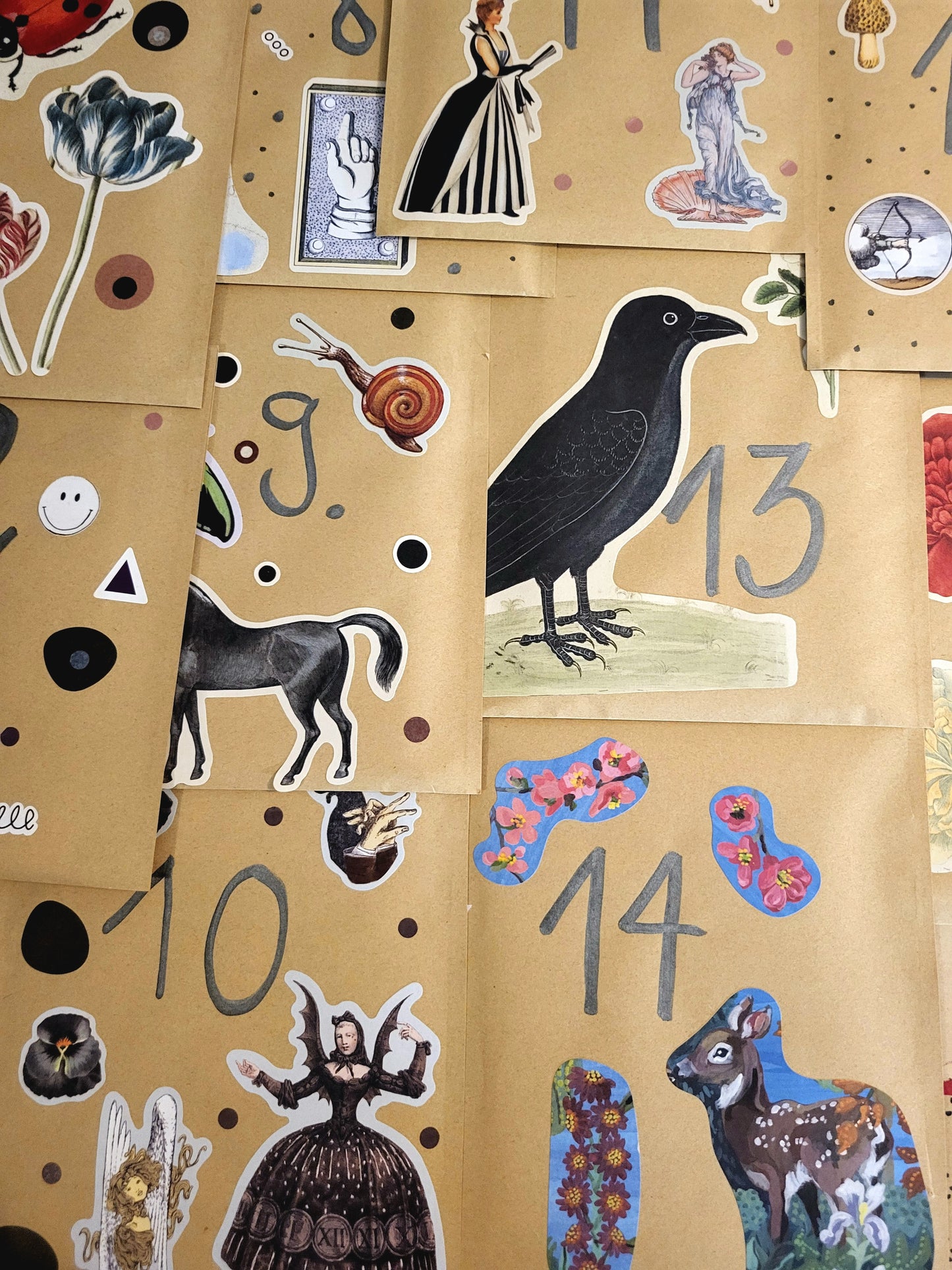 Bliss Surprise Päckli - Postkarten & Stickers