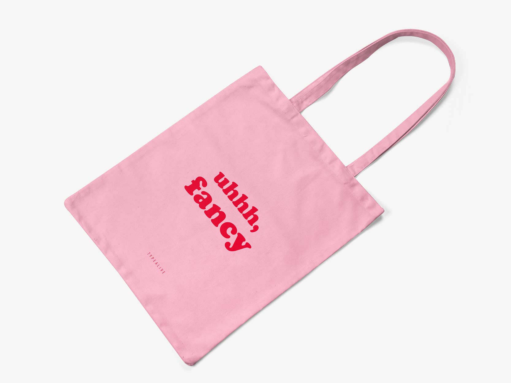 Baumwolltasche uhhh, fancy pink BlissBox.ch Accessoires Schweiz 