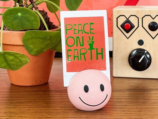 Mood Photoholder – Keramik Fotohalter in Pink