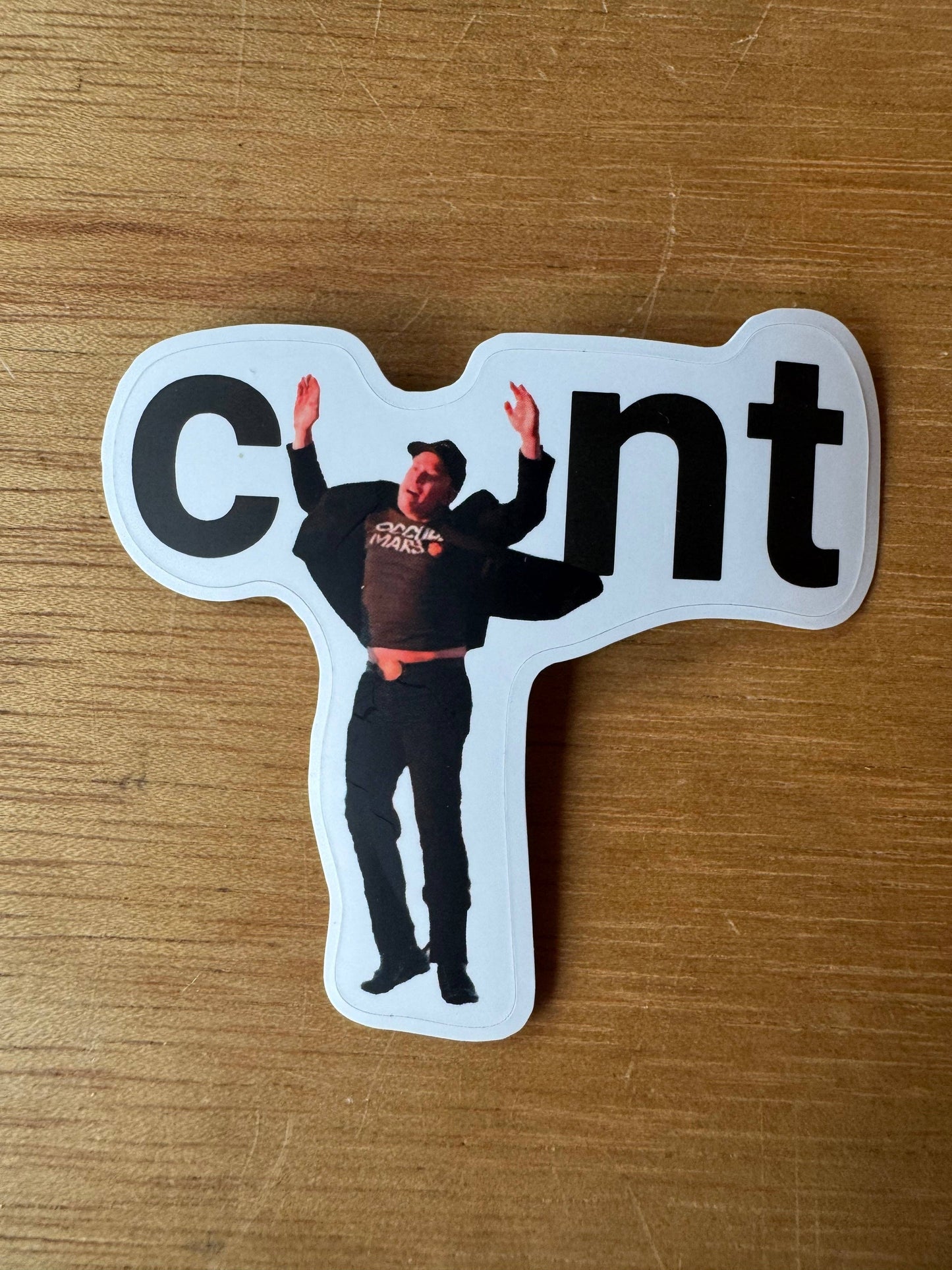 Sticker "Elon the Cunt"