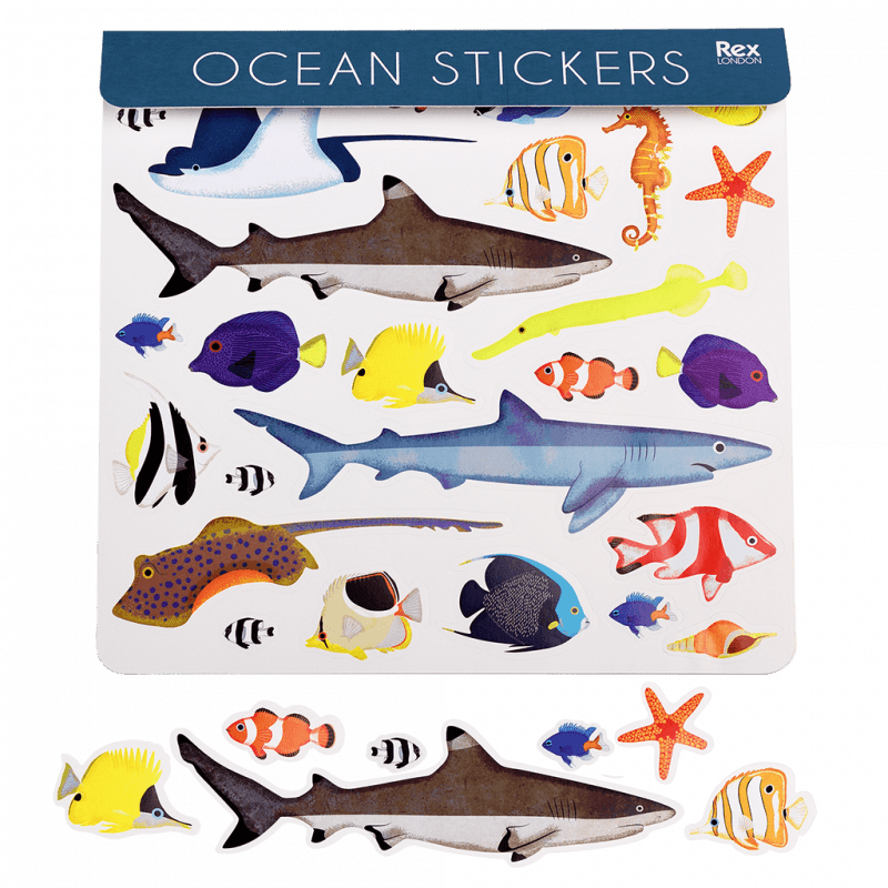 3 Stickerbögen "Ocean"