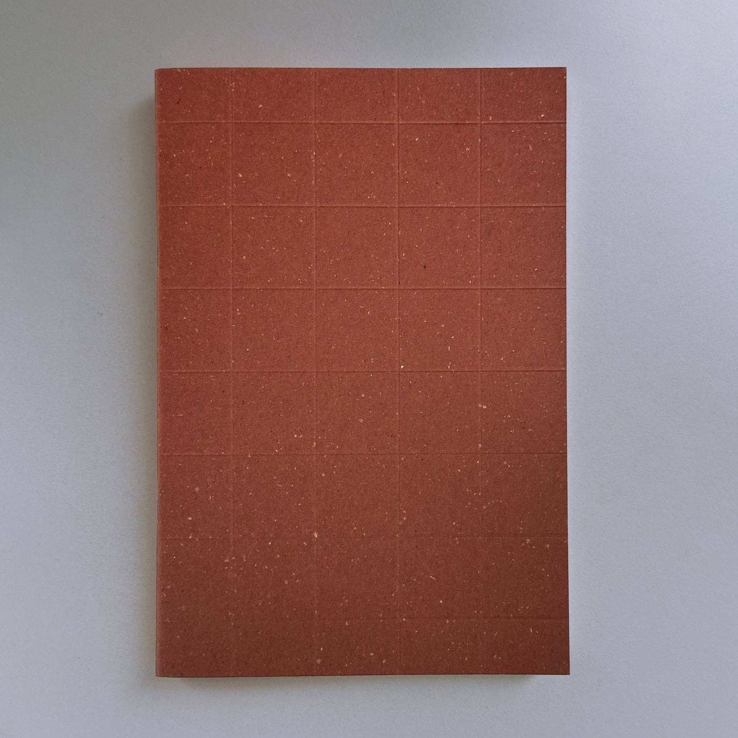 Herr & Frau Rio – Notizbuch braun mit grossem Karomuster