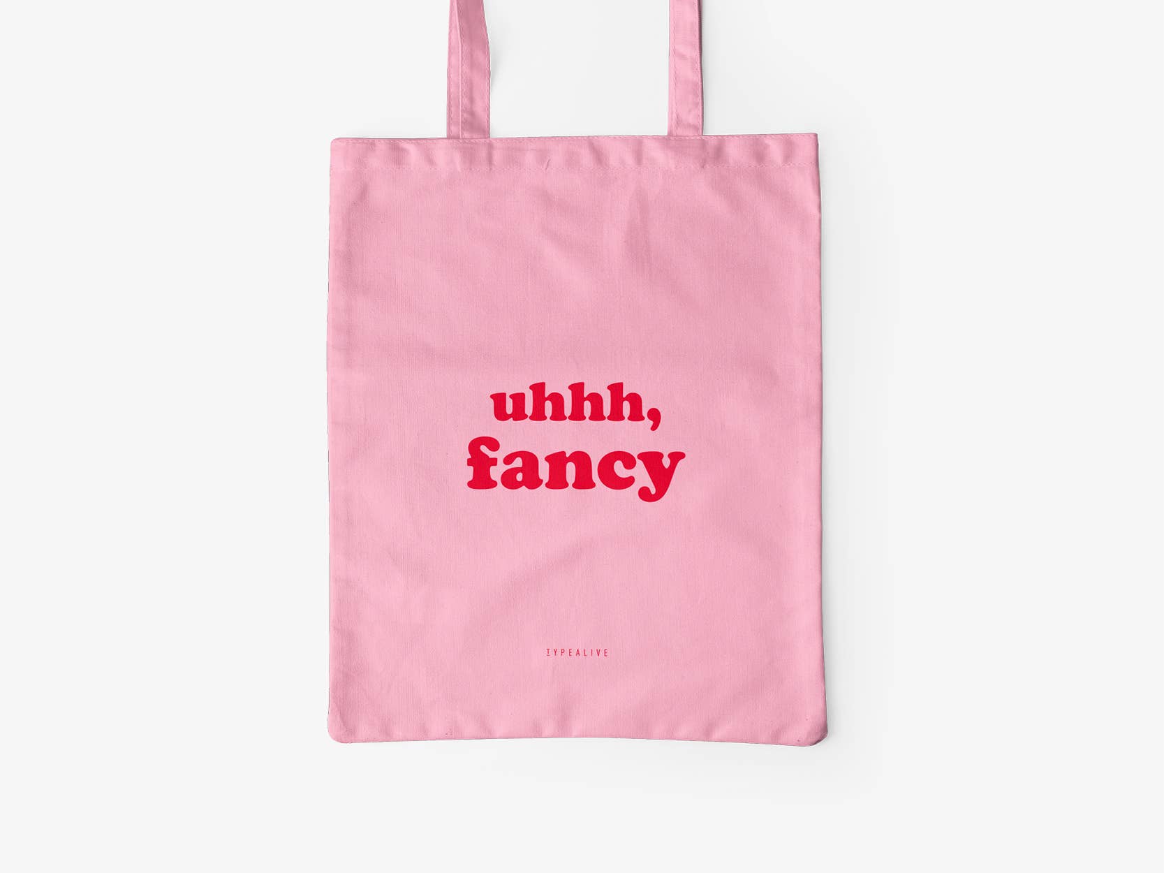 Baumwolltasche uhhh, fancy pink BlissBox.ch Accessoires Schweiz 