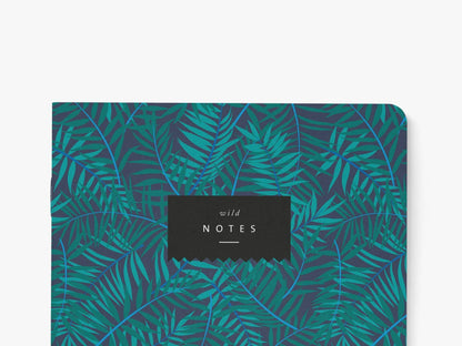 Notizheft Jungle A5 blanko Seiten BlissBox.ch Papeterie Schweiz